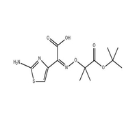 (Z) -2-amino-alpha- [1- (tert-butoxycarbonyl)] - acide 1-méthyléthoxyimino-4-thiazolacétique (86299-47-0) C13H19N3O5S