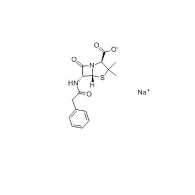 Sel de sodium Penicilline G (69-57-8) C16H17N2NAO4S